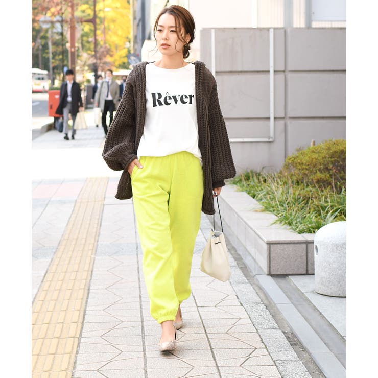 サイドポケット付き裏起毛スウェットサルエルパンツ レディース ボトムス 品番 Jokw Real Style リアルスタイル の レディースファッション通販 Shoplist ショップリスト