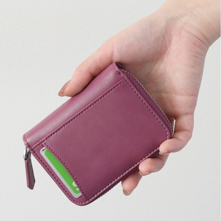 ラウンドファスナー スキミング防止 ミニウォレット 品番 Jokw Real Style リアルスタイル のレディース ファッション通販 Shoplist ショップリスト