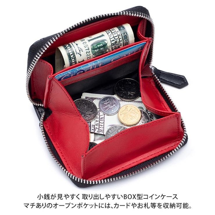 ラウンドファスナー スキミング防止 ミニウォレット 品番 Jokw Real Style リアルスタイル のレディース ファッション通販 Shoplist ショップリスト