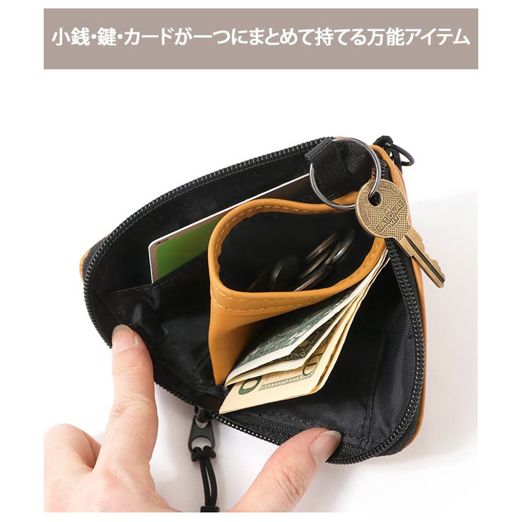 カラビナ付き カードケース メンズ[品番：JOKW0008795]｜REAL STYLE（リアルスタイル）のレディースファッション 通販｜SHOPLIST（ショップリスト）