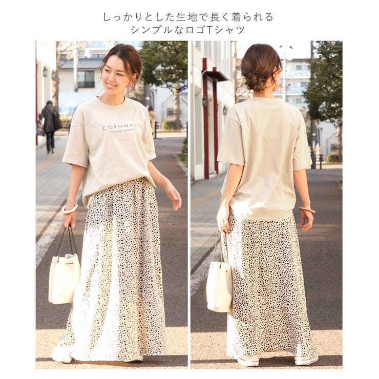 ヘビーウェイトロゴプリントTシャツ レディース トップス | REAL STYLE | 詳細画像13 