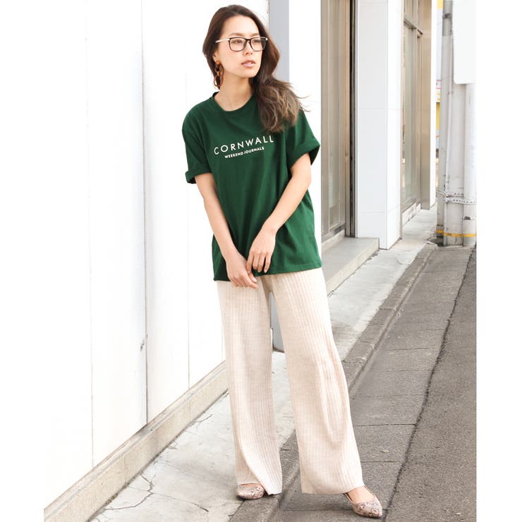 ヘビーウェイトロゴプリントTシャツ レディース トップス | REAL STYLE | 詳細画像4 