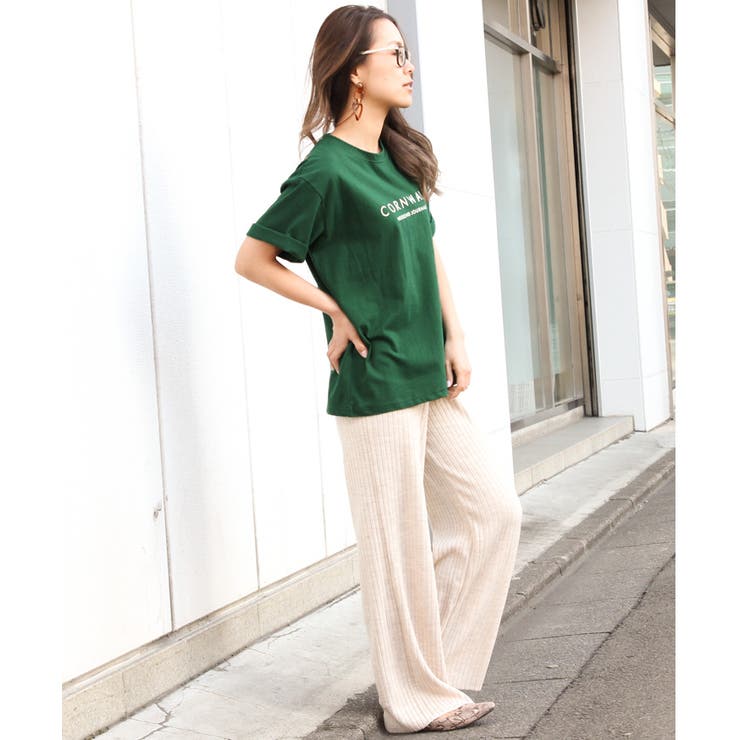 ヘビーウェイトロゴプリントTシャツ レディース トップス | REAL STYLE | 詳細画像5 