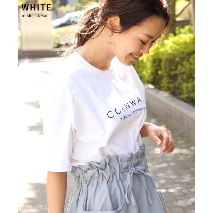 ヘビーウェイトロゴプリントTシャツ レディース トップス | REAL STYLE | 詳細画像7 