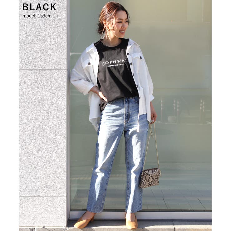 ヘビーウェイトロゴプリントTシャツ レディース トップス | REAL STYLE | 詳細画像9 