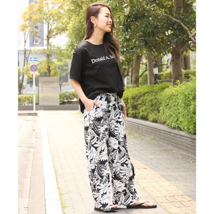 【大人リゾートスタイル★】DIOR ワイドパンツ ロゴ ボタニカル CO4289EW11838_9_l.jpg