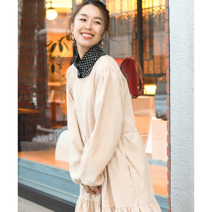 シャツ風ドット柄フリルネック付け襟 レディース つけ襟 品番 Jokw Real Style リアルスタイル のレディースファッション通販 Shoplist ショップリスト