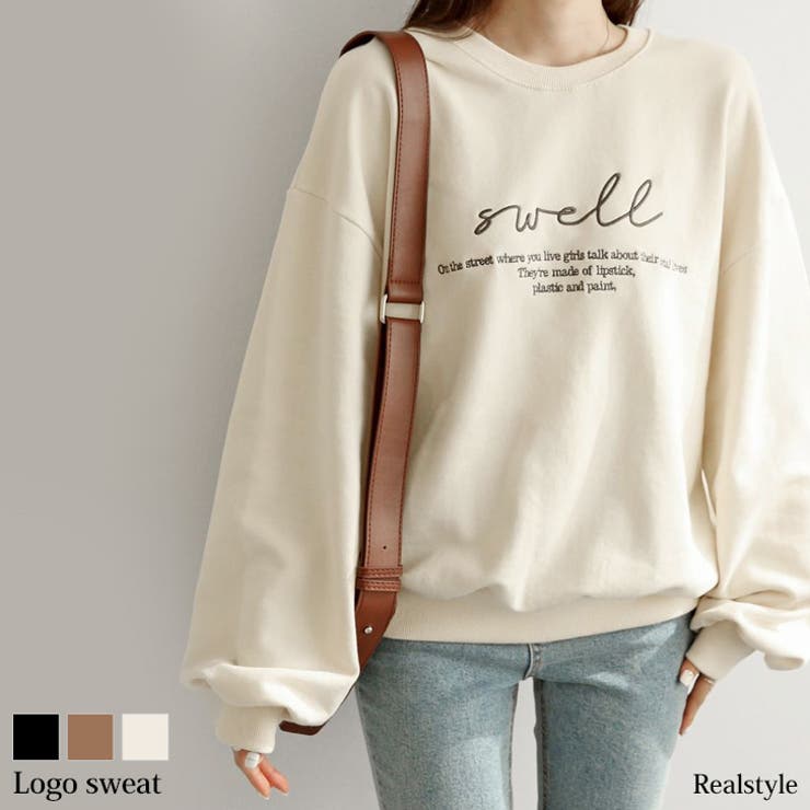 スウェット トレーナー レディース 品番 Jokw Real Style リアルスタイル のレディース ファッション通販 Shoplist ショップリスト