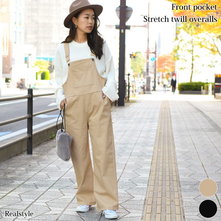 オーバーオール レディース ツイル 品番 Jokw Real Style リアルスタイル のレディースファッション通販 Shoplist ショップリスト