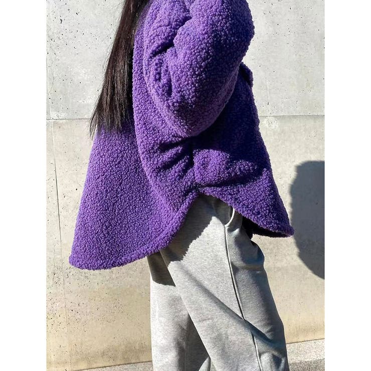 ボア ジャケット ブルゾン[品番：JOKW0011341]｜REAL STYLE（リアル