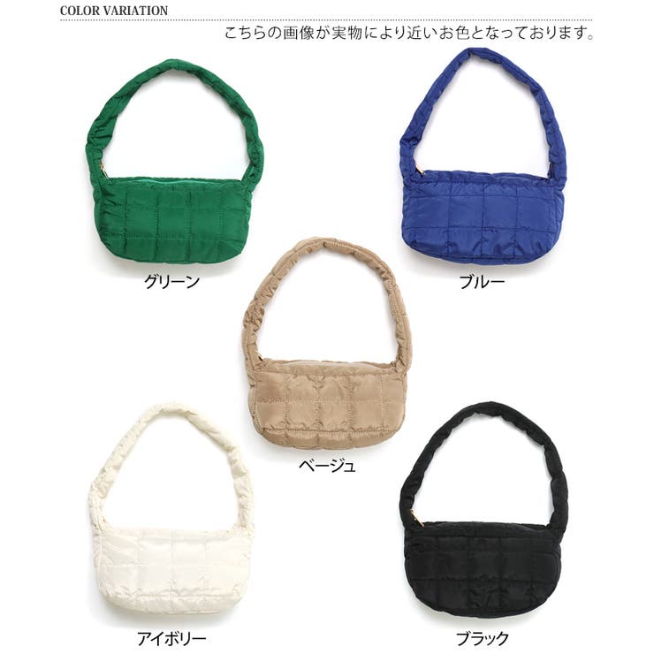 ハンドバッグ トートバッグ キルティング[品番：JOKW0011548]｜REAL
