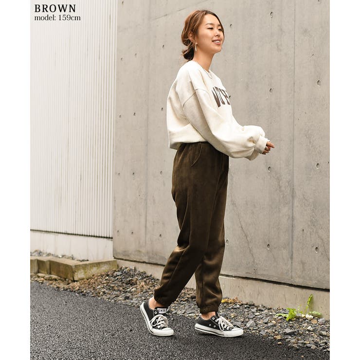 ジョガーパンツ レディース 冬[品番：JOKW0011544]｜REAL STYLE
