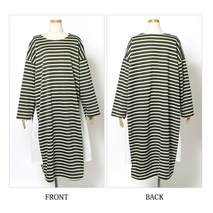 切替デザインボーダーロングワンピース 長袖 レディース 品番 Jokw Real Style リアルスタイル のレディースファッション通販 Shoplist ショップリスト