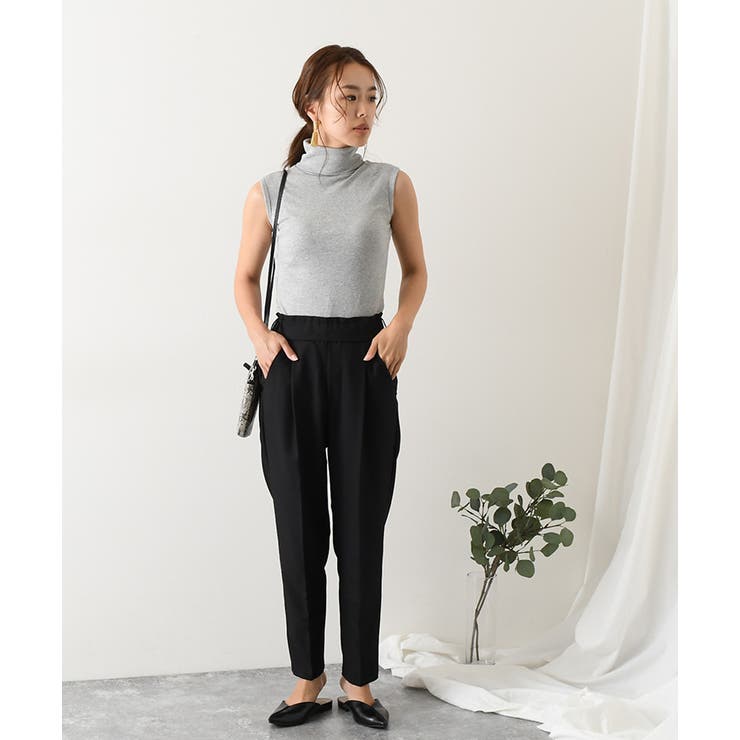 新品 Theory ノースリーブタートルネックカットソー 買い保障できる 新品 ノースリーブタートルネックカットソー