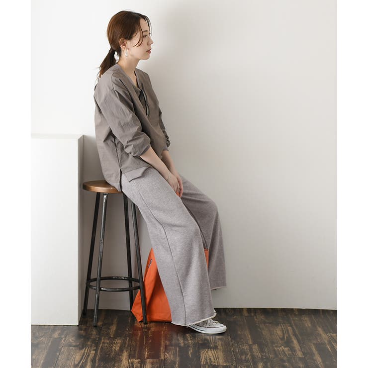osharewalker レギンス ロング丈 レディース インナー 花柄