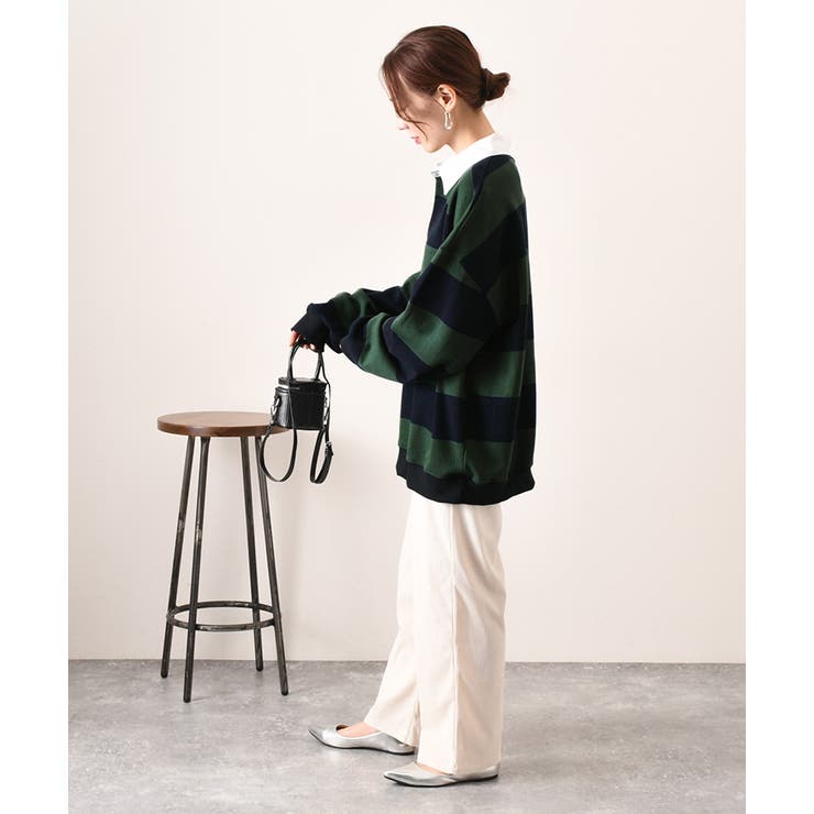 ラガーシャツ レディース 長袖[品番：JOKW0013137]｜REAL STYLE