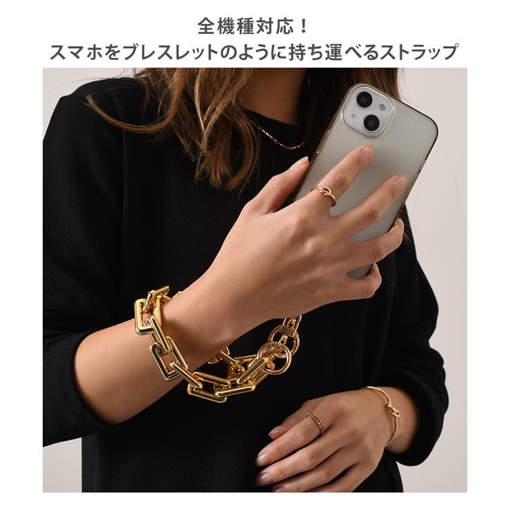 ハンドストラップ スマホ 手首[品番：JOKW0013203]｜REAL STYLE