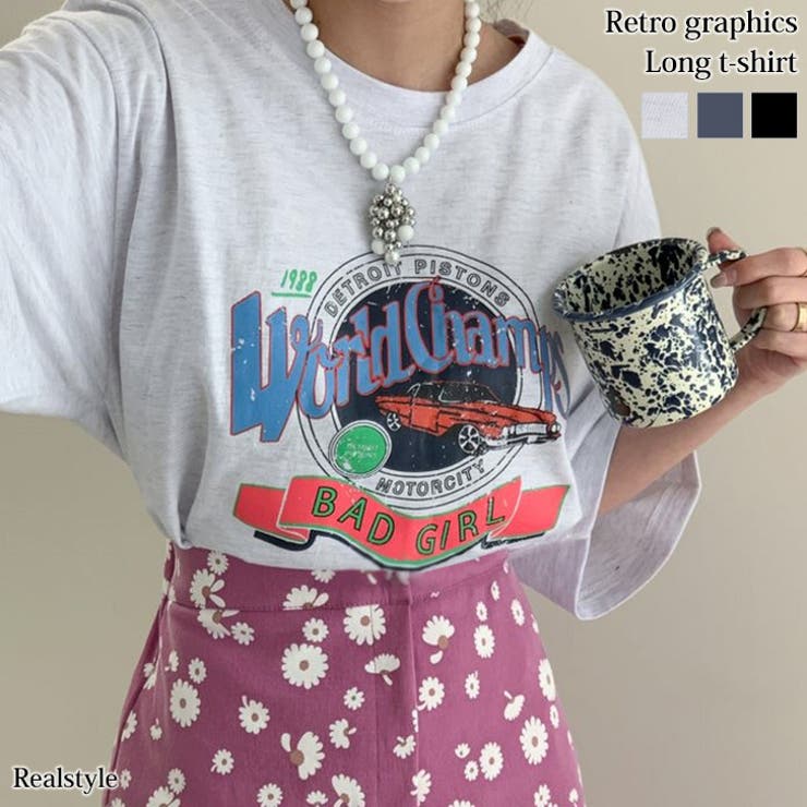 Tシャツ レディース 半袖 | REAL STYLE | 詳細画像1 