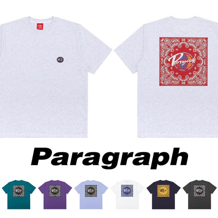 PARAGRAPH パラグラフ Tシャツ