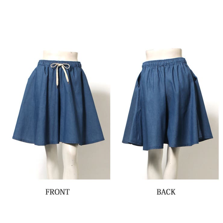キュロットパンツ レディース 膝丈[品番：JOKW0012171]｜REAL