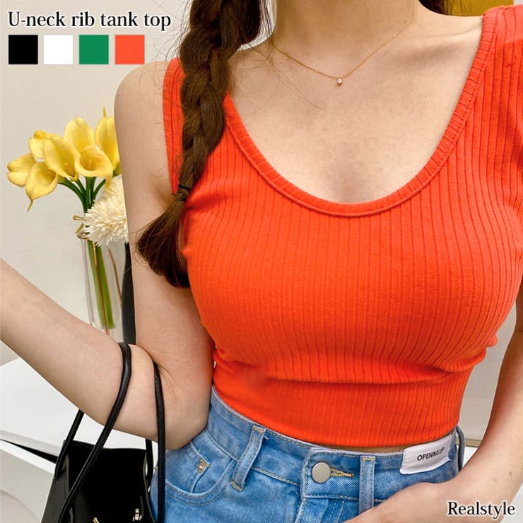 タンクトップ レディース 夏[品番：JOKW0012475]｜REAL STYLE（リアル
