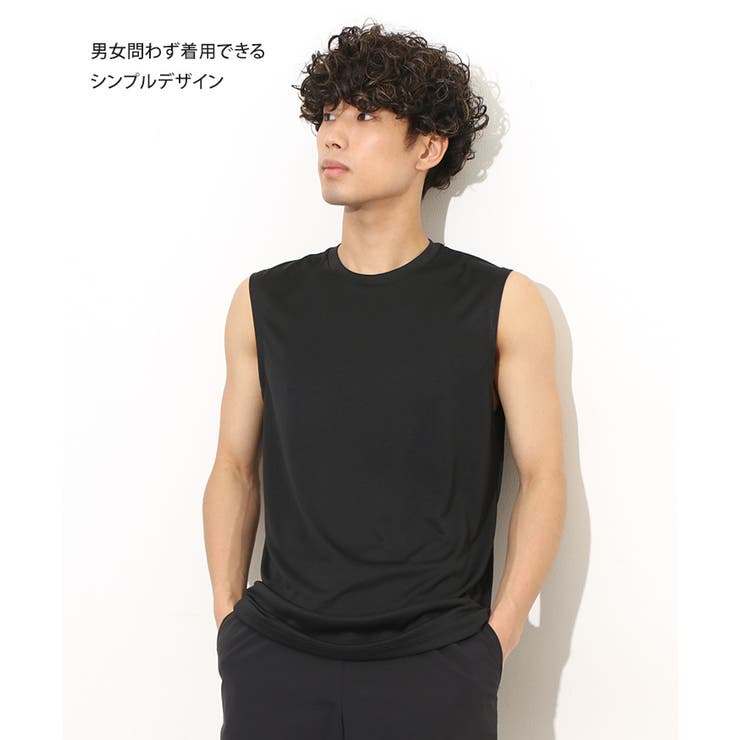 タンクトップ ノースリーブ メンズ[品番：JOKW0012570]｜REAL