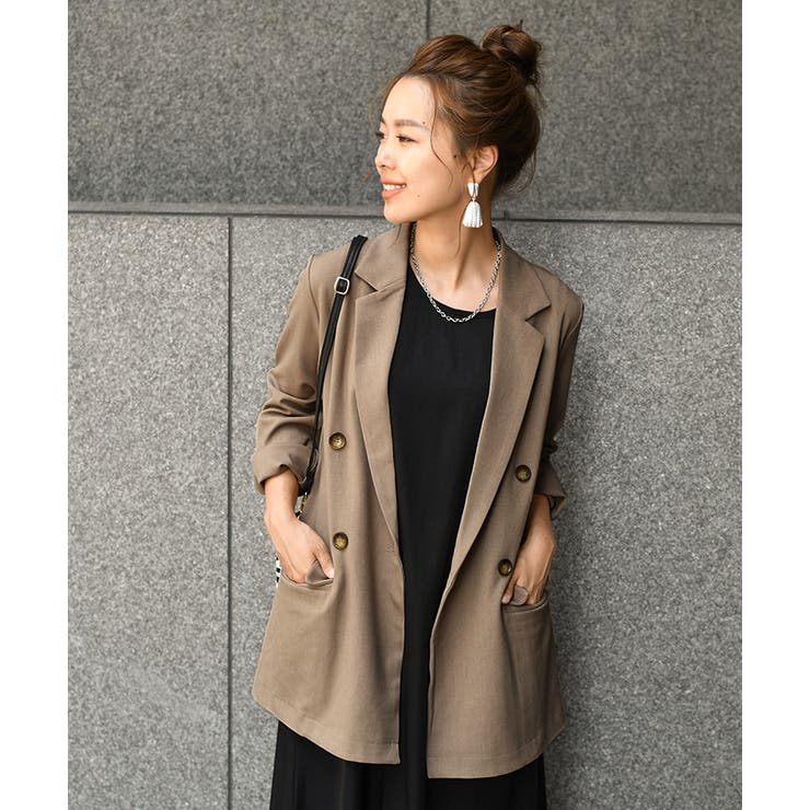 ジャケット レディース 秋[品番：JOKW0012813]｜REAL STYLE