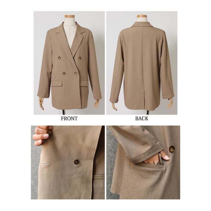 ジャケット レディース 秋[品番：JOKW0012813]｜REAL STYLE（リアル