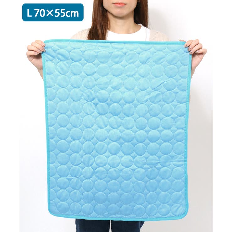 送料無料ペット用接触冷感マットL70×55cmひんやり涼しいクール涼感シートクールマットひんやりマットクールシートひんやりシートペット用品ベッド暑さ対策犬猫夏動物軽量冷感メール便