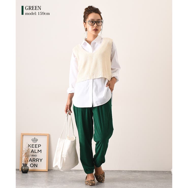 ジョガーパンツ レディース コーデュロイ | REAL STYLE | 詳細画像11 