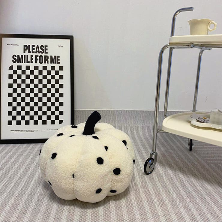 クッション ぬいぐるみ かぼちゃ[品番：JOKW0013039]｜REAL