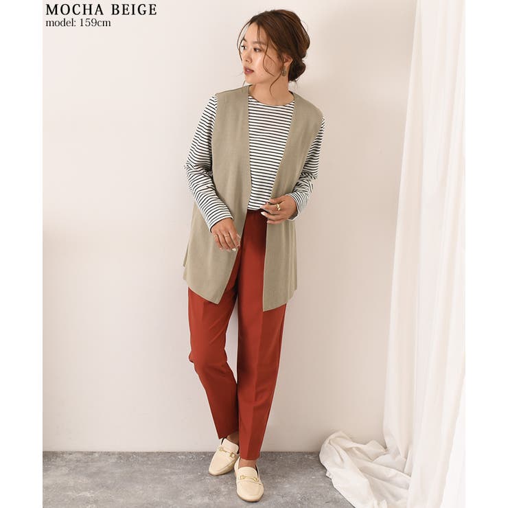 ジレ レディース ベスト[品番：JOKW0010705]｜REAL STYLE