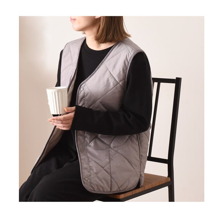 ベスト チョッキ レディース | REAL STYLE | 詳細画像4 