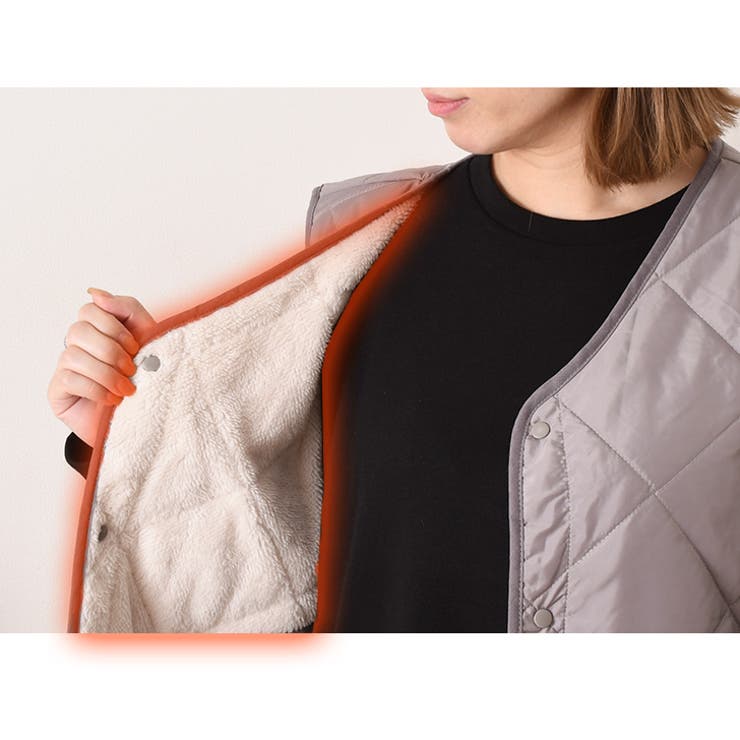 ベスト チョッキ レディース | REAL STYLE | 詳細画像6 