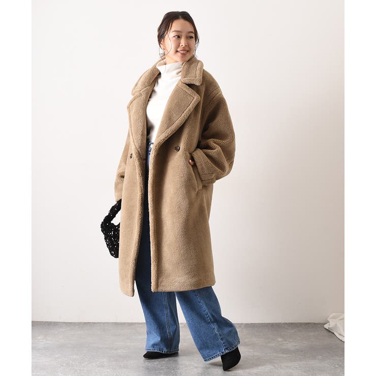 リアルスタイル REAL STYLE コート レディース 40代 50代 冬 60