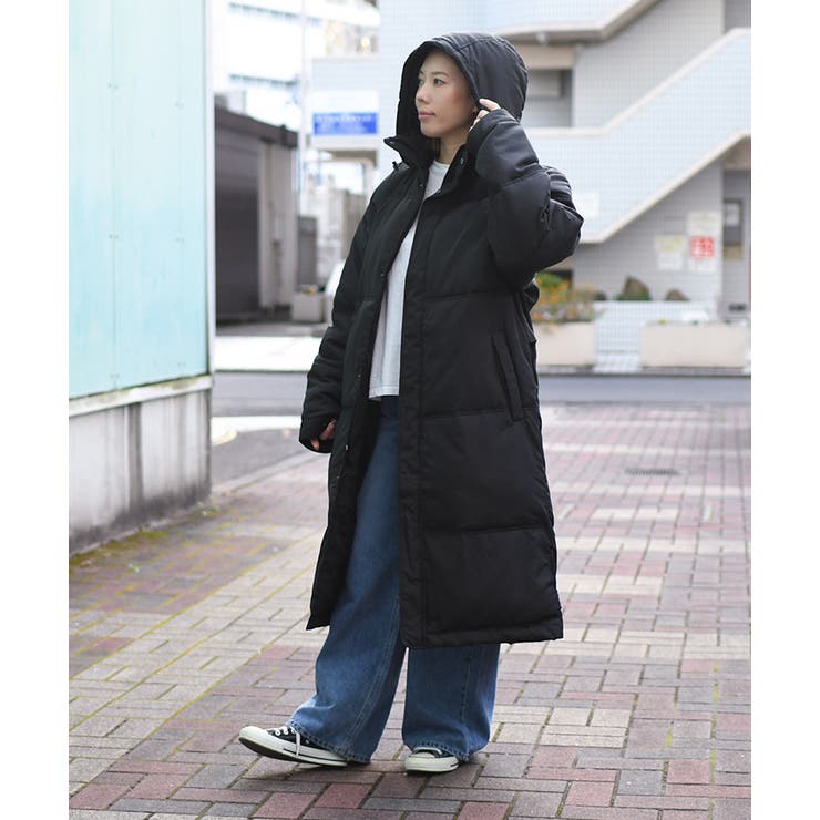 ベンチコート ロング丈 軽量[品番：JOKW0014864]｜REAL STYLE（リアル 