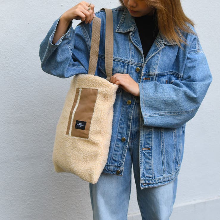 トートバッグ a4 ボア[品番：JOKW0014904]｜REAL STYLE（リアル