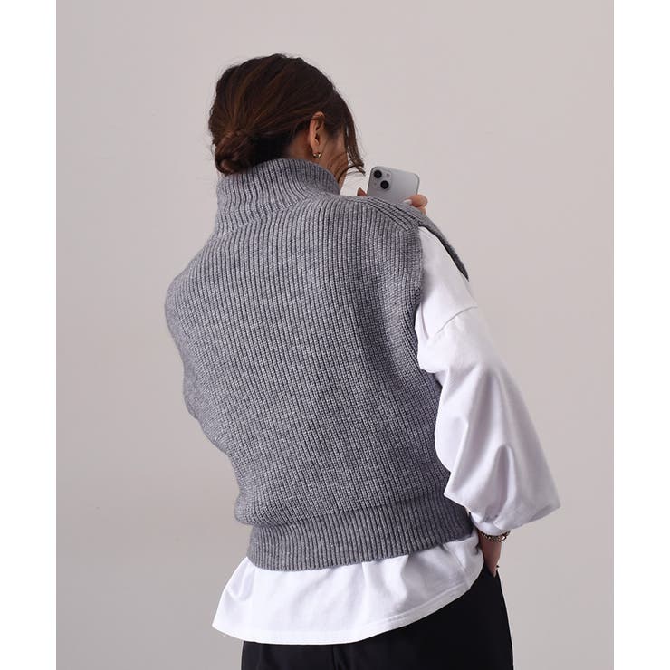 史上一番安い ニット STYLE レディース[品番：JOKW0014894]｜REAL ベスト トップス
