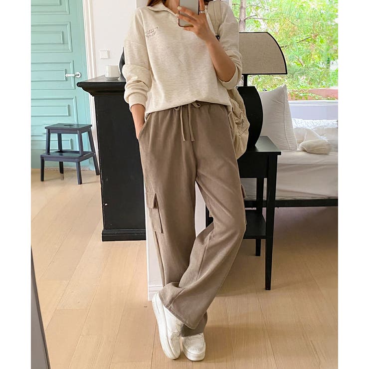 ワイドパンツ カーゴ レディース | REAL STYLE | 詳細画像3 