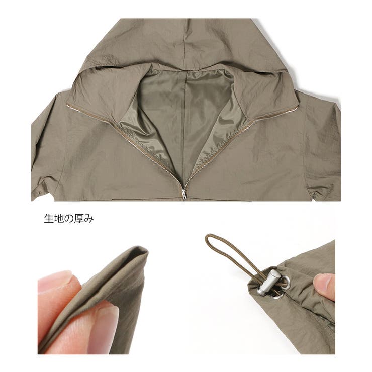 アノラックパーカー レディース トップス[品番：JOKW0013765