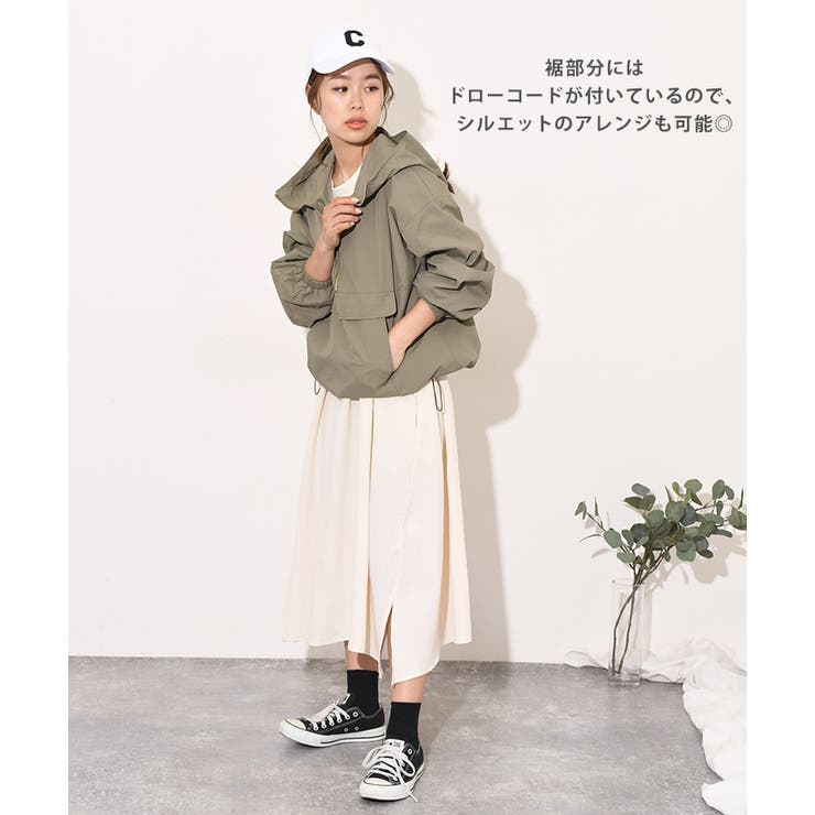 アノラックパーカー レディース トップス[品番：JOKW0013765