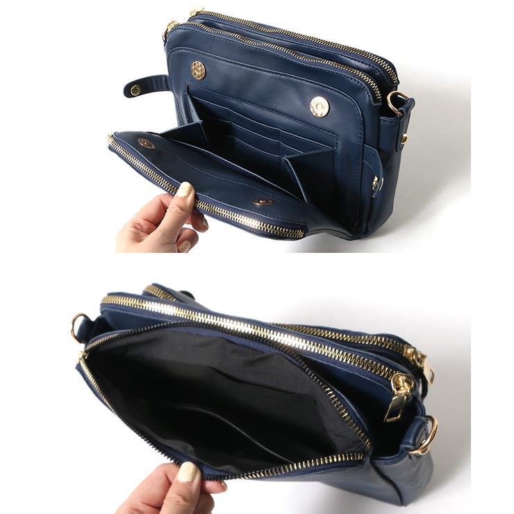お財布ショルダー バッグ 大容量[品番：JOKW0013895]｜REAL