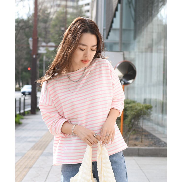 カットソー レディース 長袖[品番：JOKW0013894]｜REAL STYLE