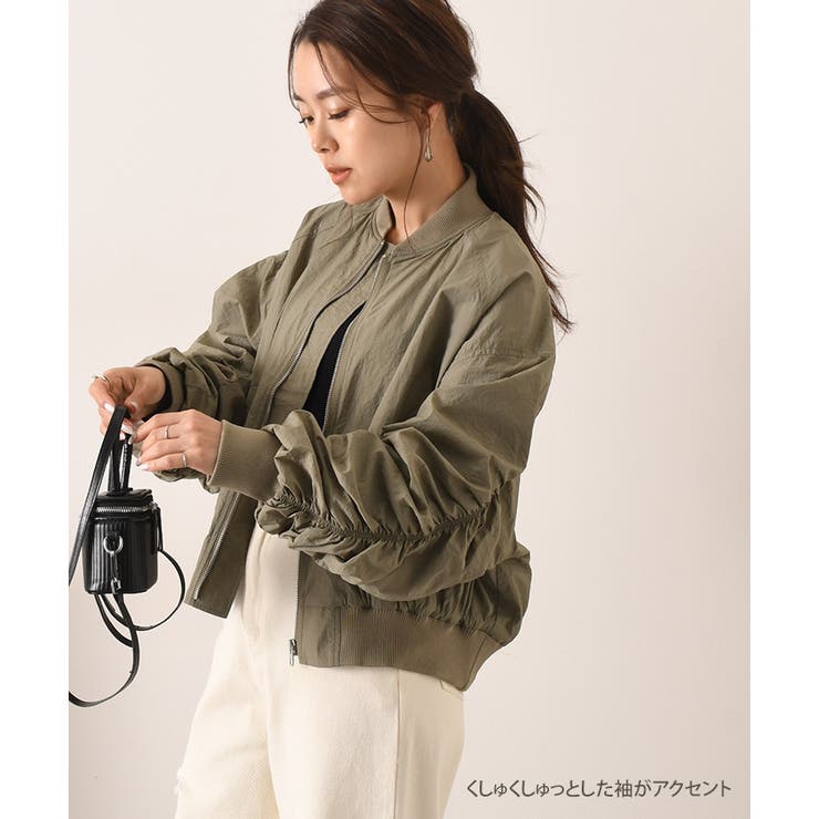 ブルゾン レディース 春[品番：JOKW0013909]｜REAL STYLE（リアル