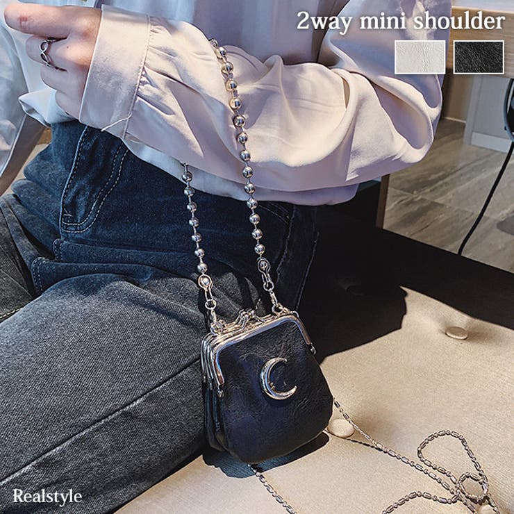 ミニショルダー チェーンバッグ 小さめ[品番：JOKW0013917]｜REAL