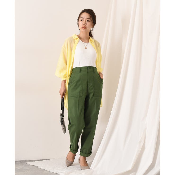 ほぼ新品 ベイカーパンツ Loungedress (2807 Loungedress パンツ ベイカールーズパンツ レディース