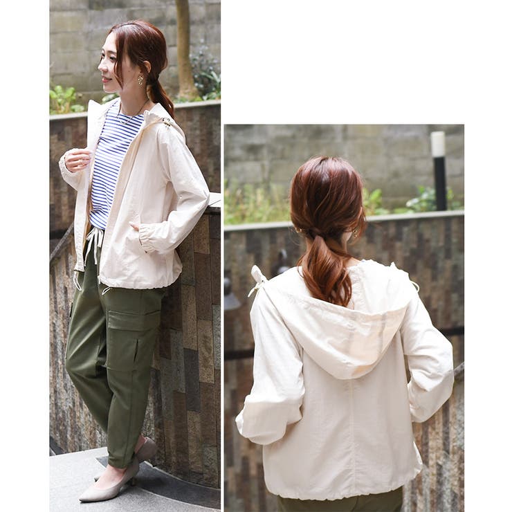 パーカー レディース ナイロン[品番：JOKW0013962]｜REAL STYLE