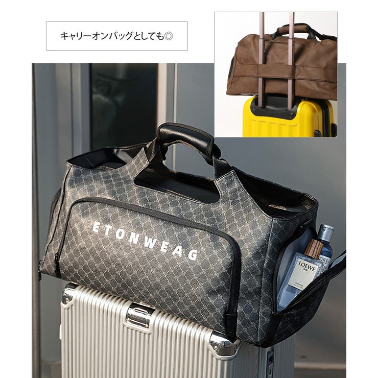 リアルスタイル REAL STYLE ボストンキャリーバッグ キャスター