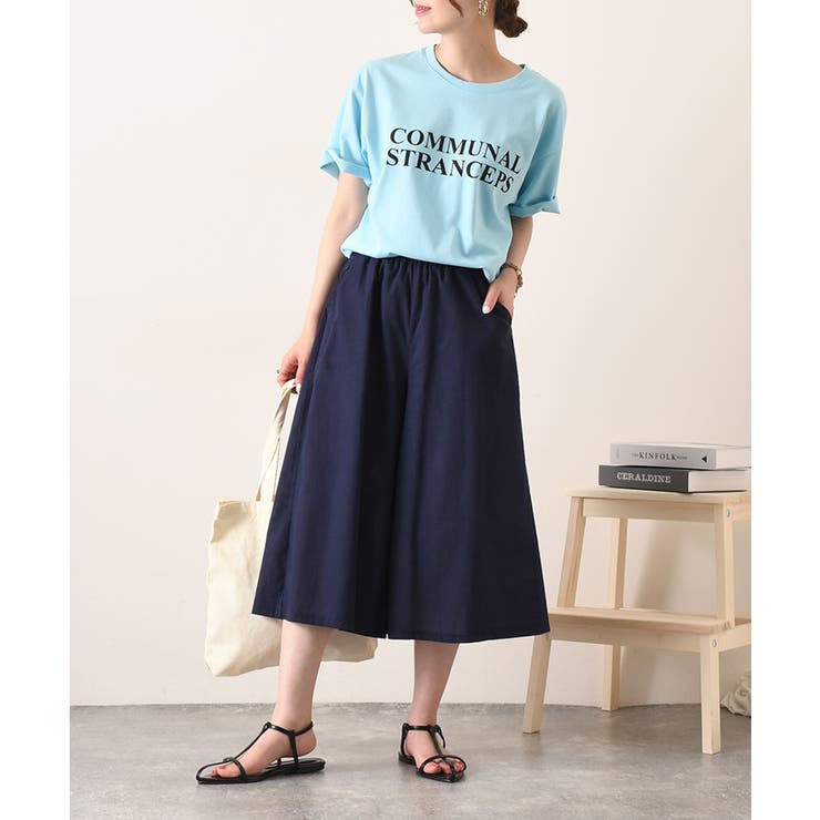 ワイドパンツ レディース 7分丈[品番：JOKW0014177]｜REAL STYLE