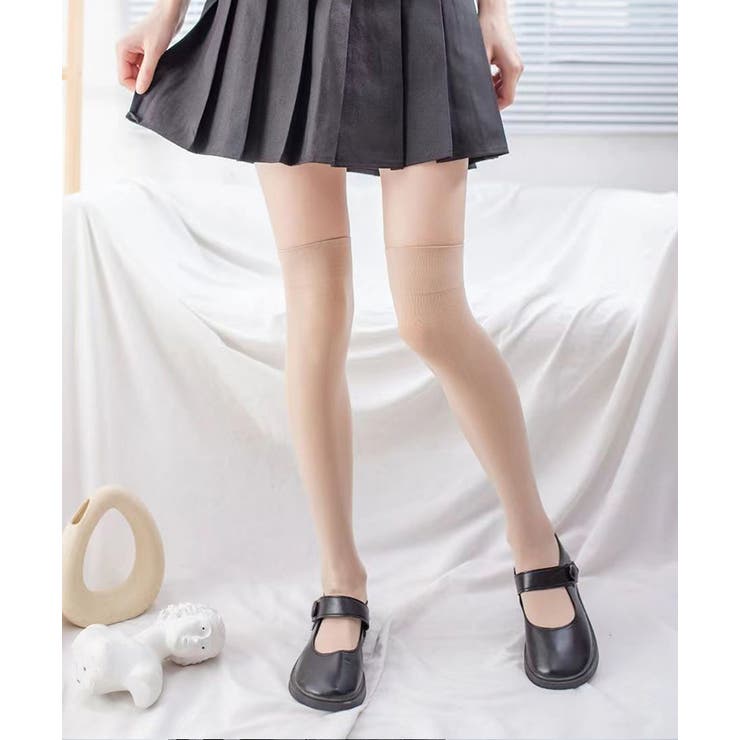ニーハイソックス 夏 黒 | REAL STYLE | 詳細画像6 